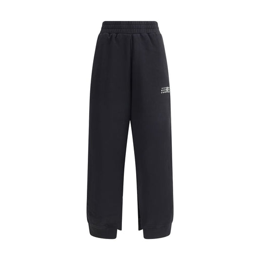Black Cotton Joggers (Workout Pants)