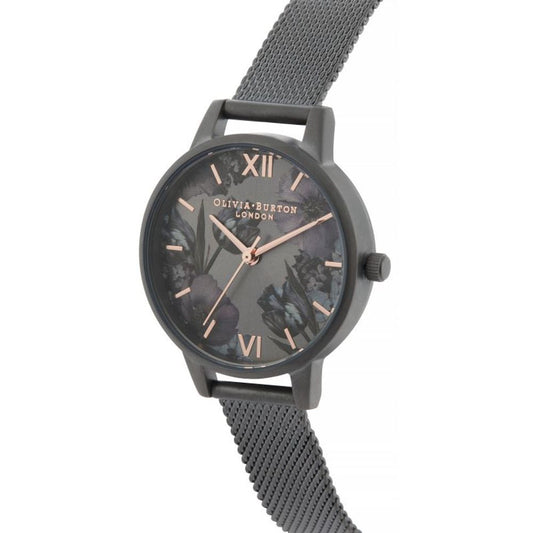 Black Stainless Steel Dress Watch