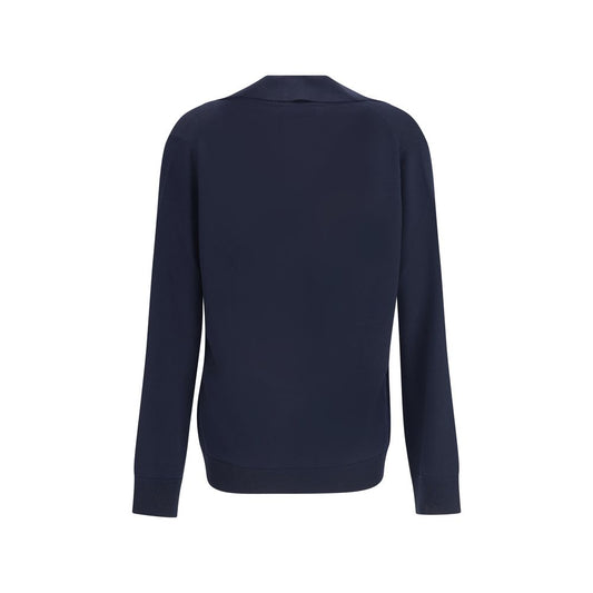Blue Wool Sweatshirt