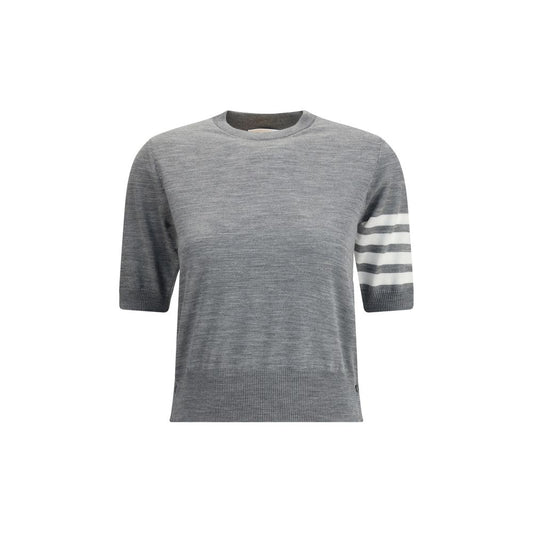 Gray Fleece Wool T-Shirt