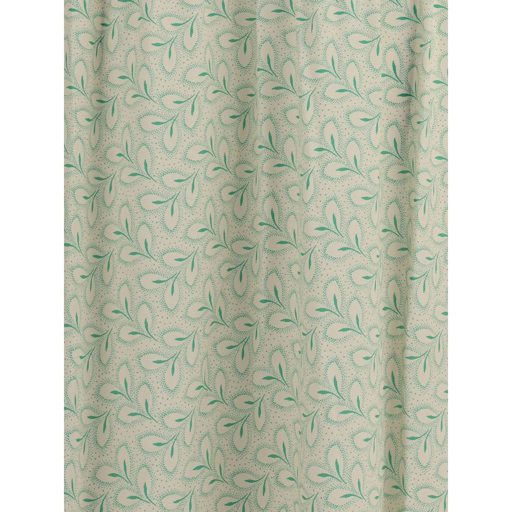 Green Silk Long Dress