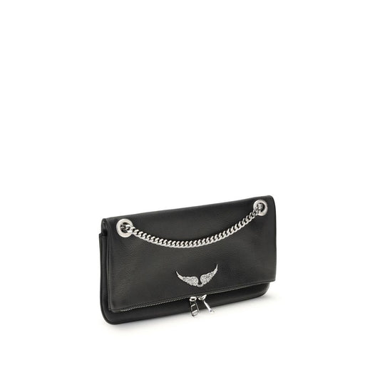 Black Leather Shoulder Bag