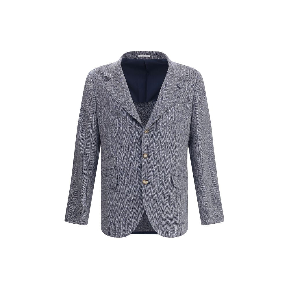 Blue Wool Blazer