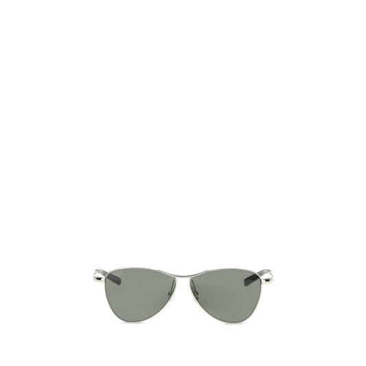 Silver Metal Sunglasses