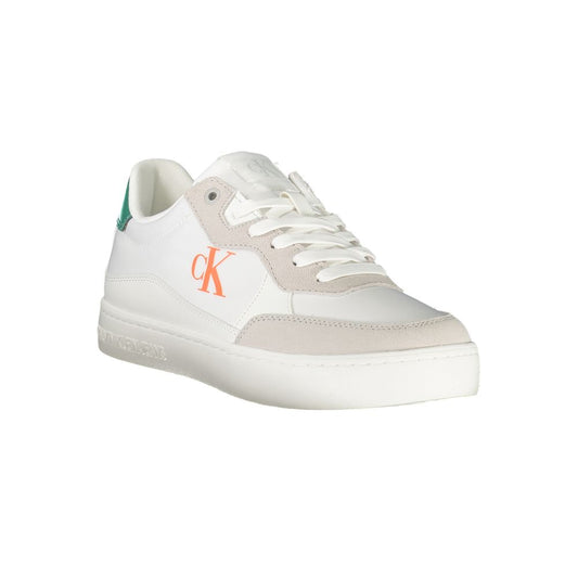 White Leather Men Sneaker