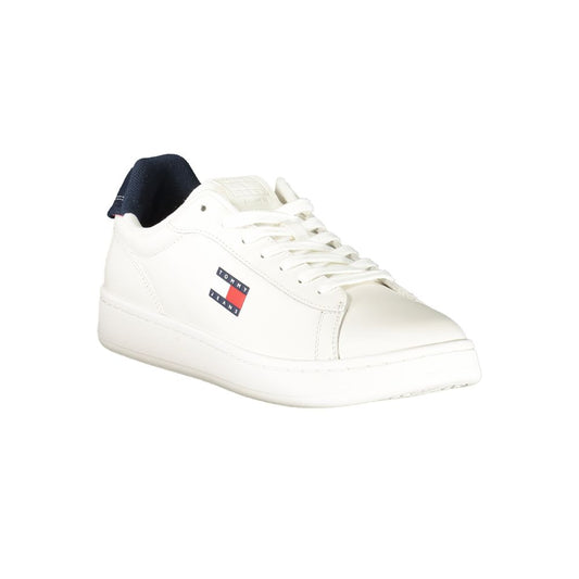 White Leather Men Sneaker