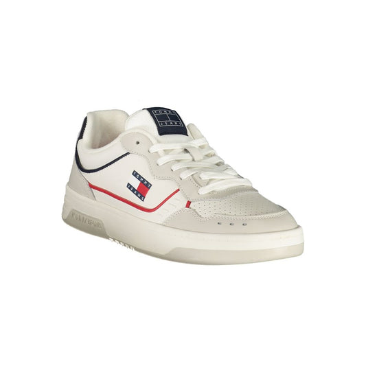 White Leather Men Sneaker