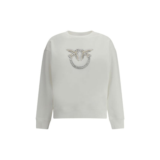 White Cotton Sweatshirt