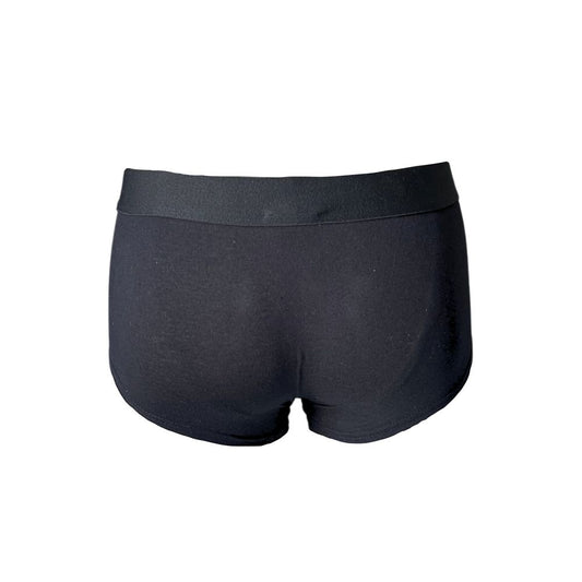 Black Polyester Boxer