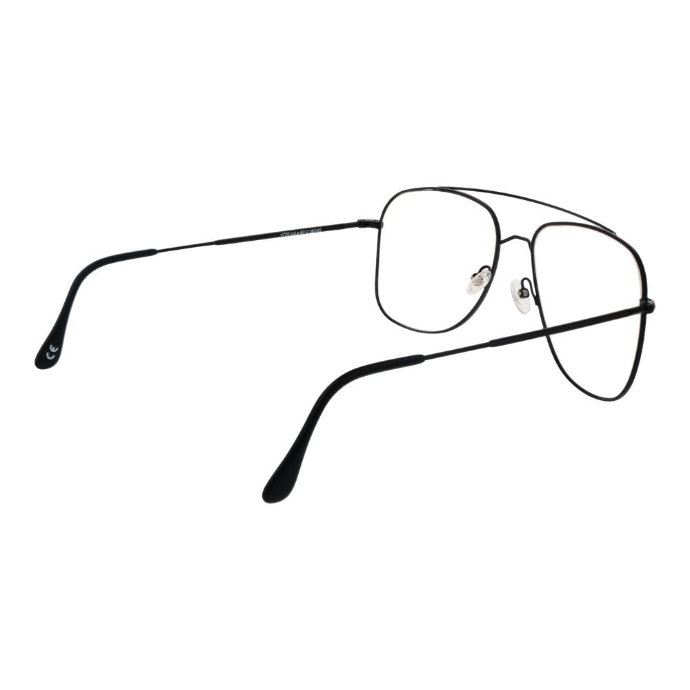 Black Metal Glasses (Frames)