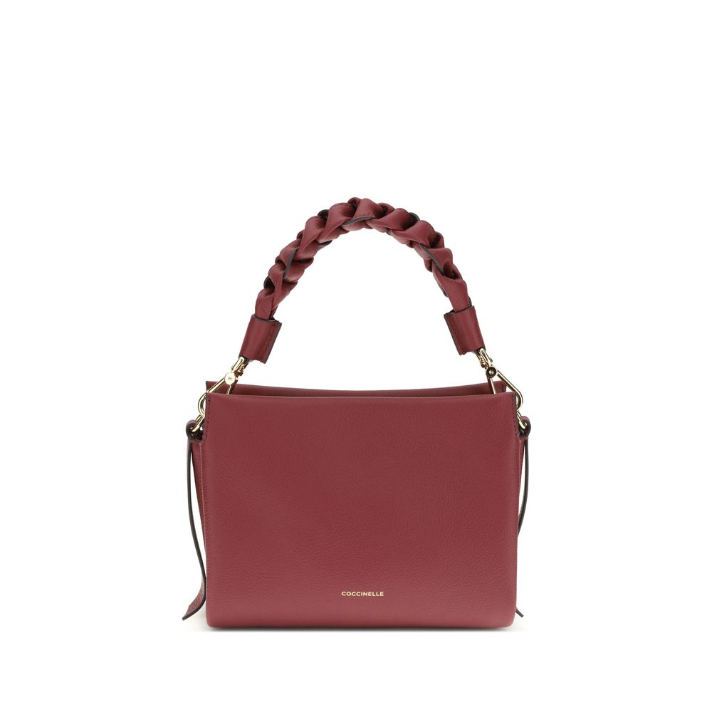 Bordeaux Calf Leather Bos Taurus Shoulder Bag