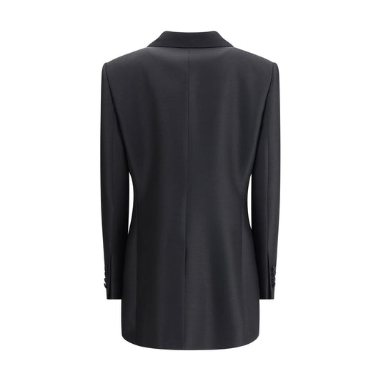 Black Fleece Wool Blazer