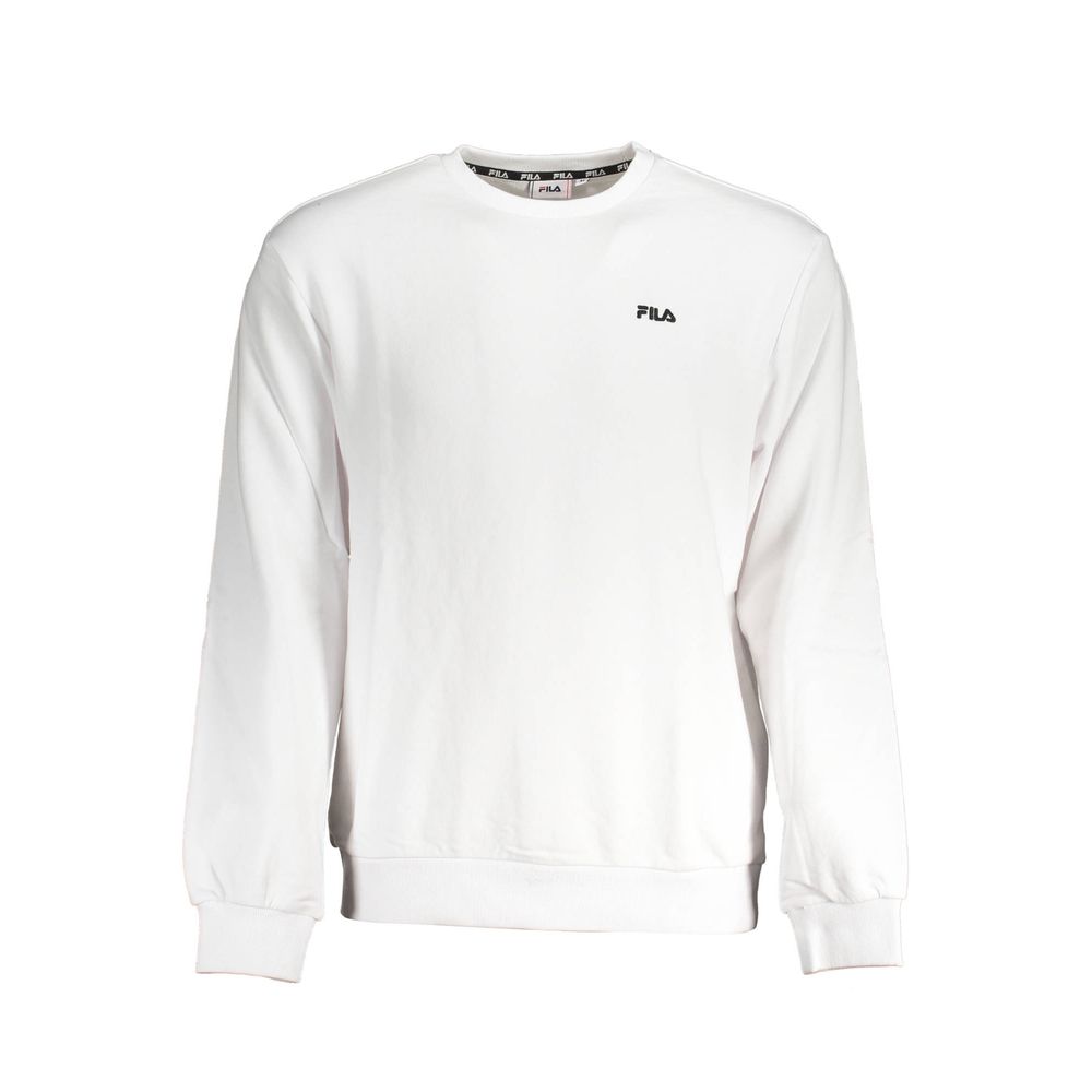 White Cotton Sweatshirt