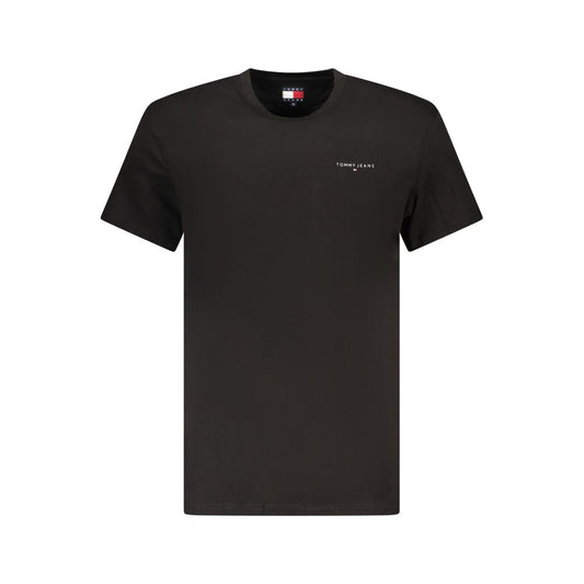 Black Cotton T-Shirt