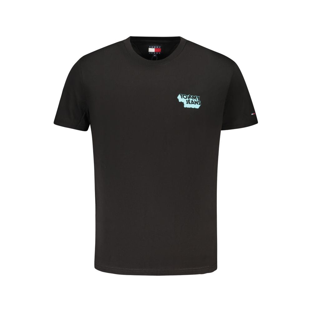 Black Cotton T-Shirt
