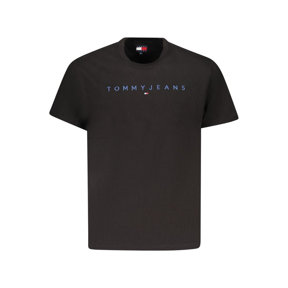 Black Cotton T-Shirt