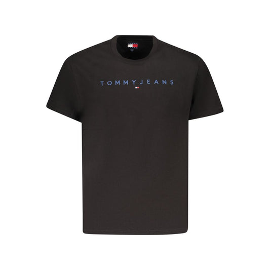 Black Cotton T-Shirt