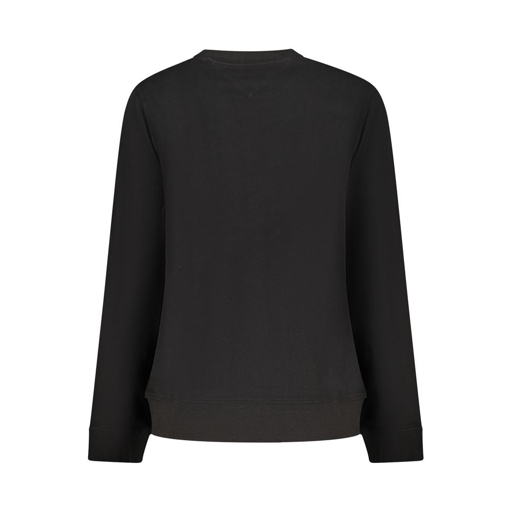 Black Cotton Women Sweater