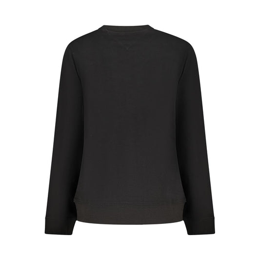 Black Cotton Women Sweater