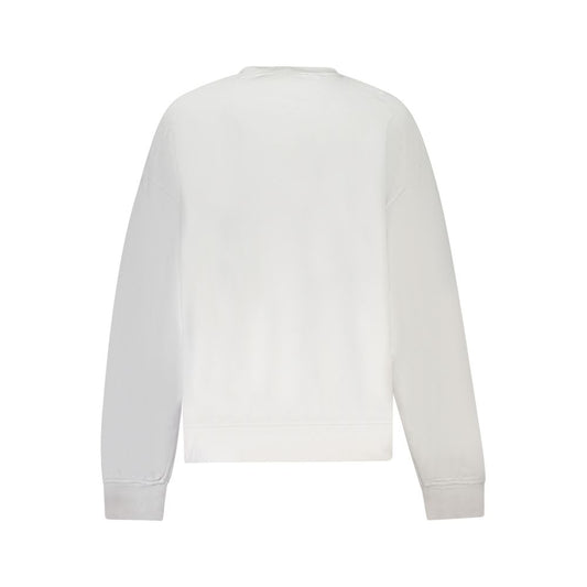 White Cotton Women Sweater
