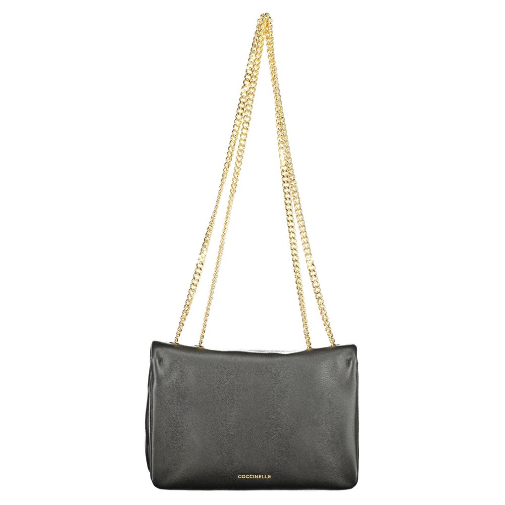 Black Leather Women Handbag