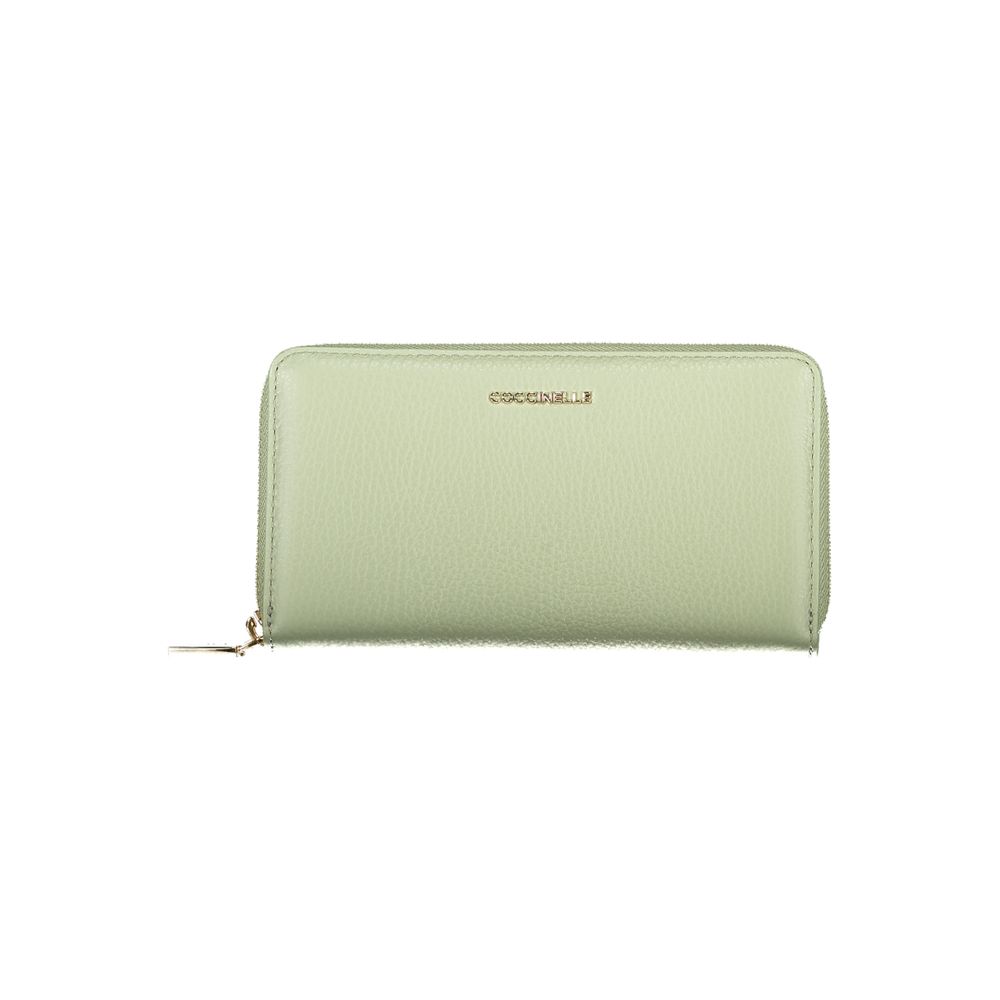 Green Leather Women Wallet