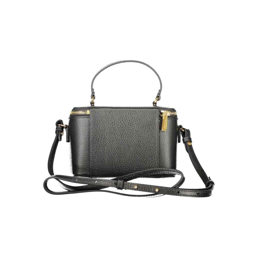 Black Leather Women Handbag