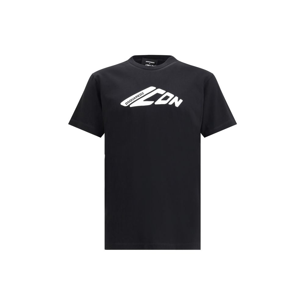Black Cotton T-Shirt