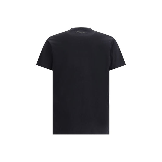 Black Cotton T-Shirt