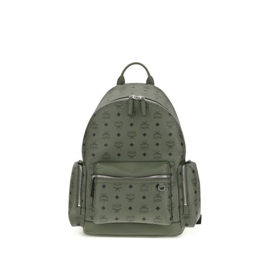 Green Fabric Backpack
