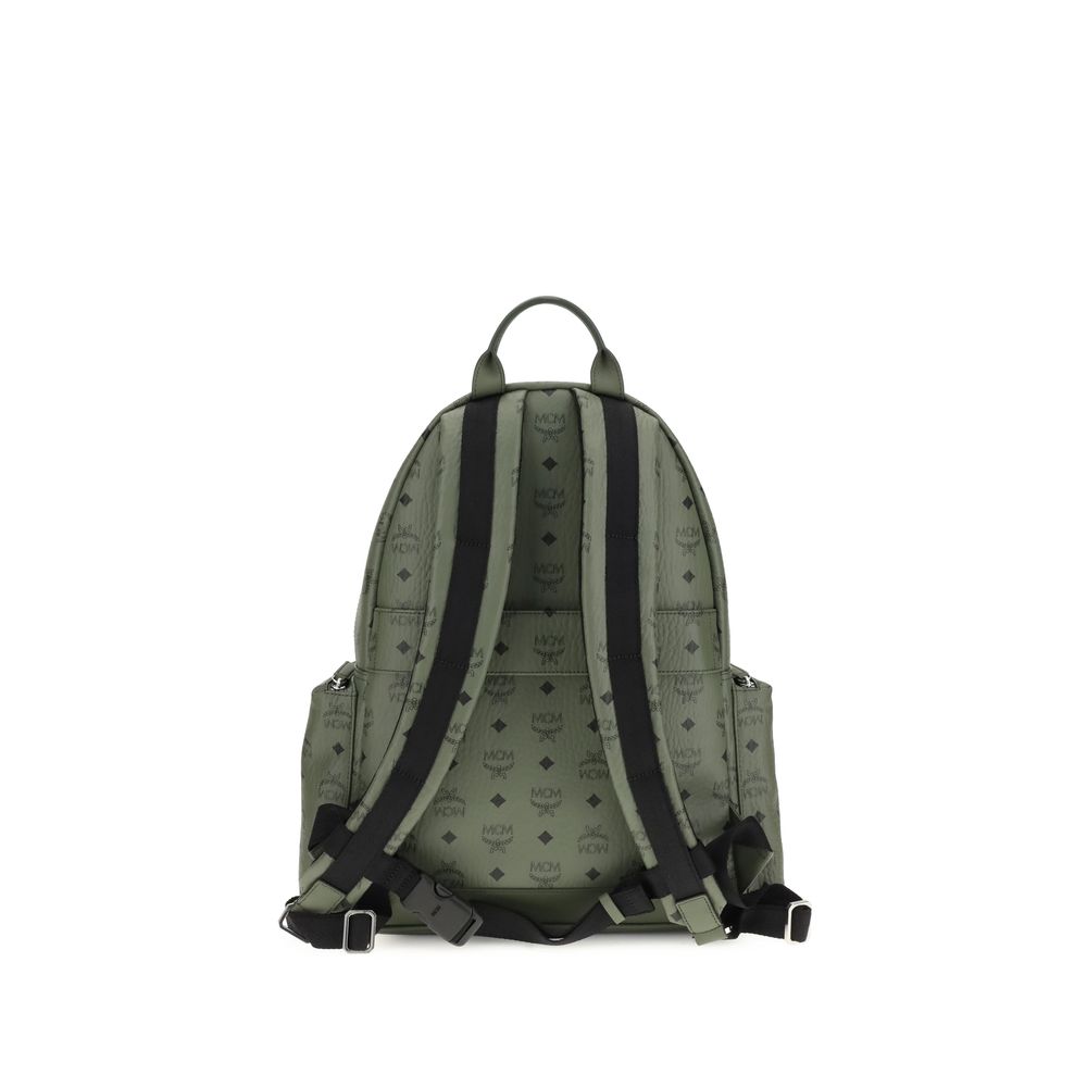 Green Fabric Backpack
