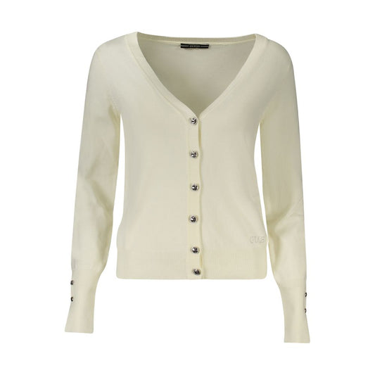 White Viscose Women Sweater