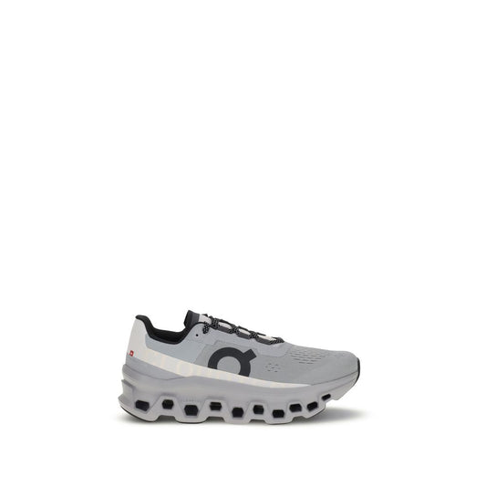 Gray Polyester Athletic Sneakers