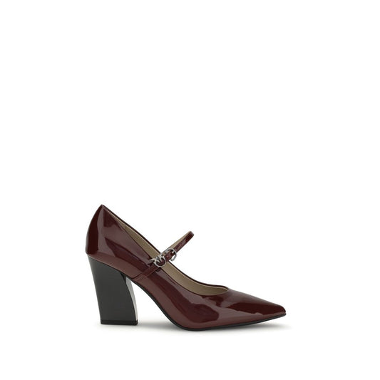 Bordeaux Calf Leather Bos Taurus Pumps