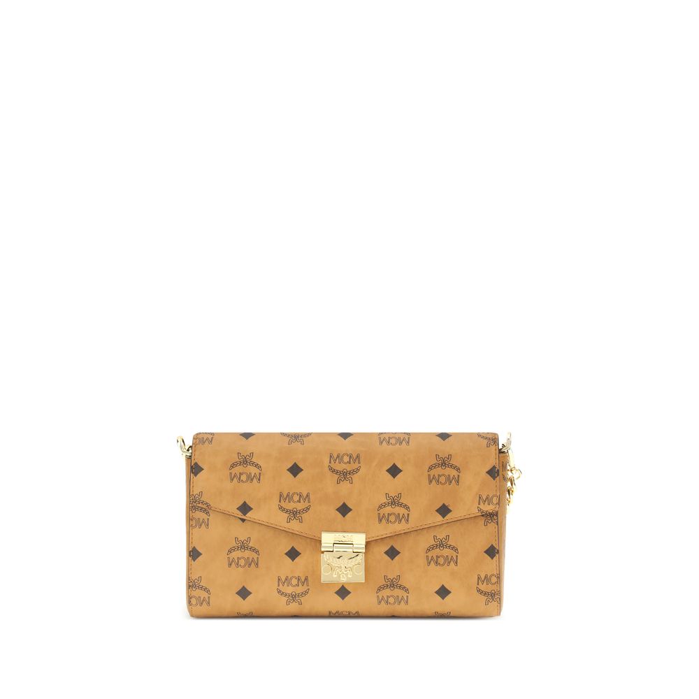 Beige Fabric Shoulder Bag