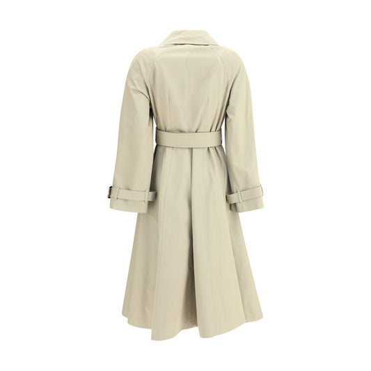 Beige Cotton Coat