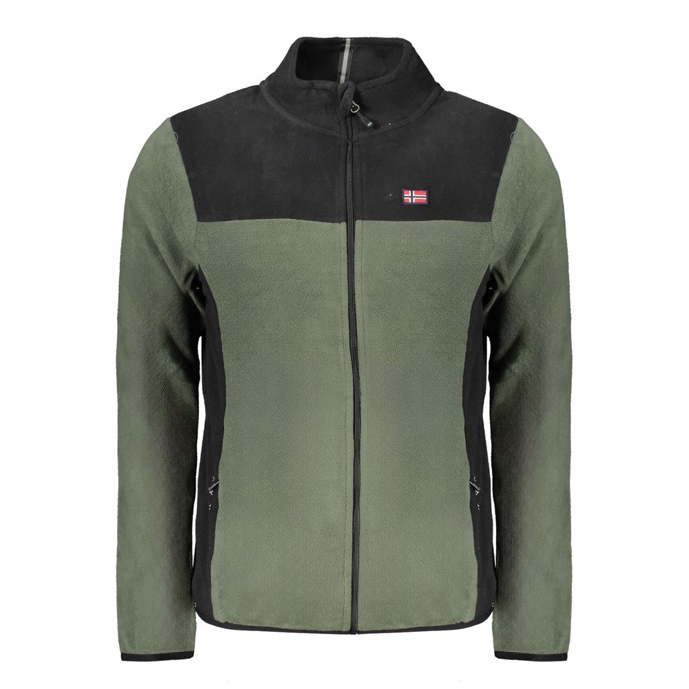 Green Polyester Sweatshirt