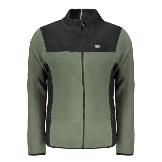Green Polyester Sweatshirt
