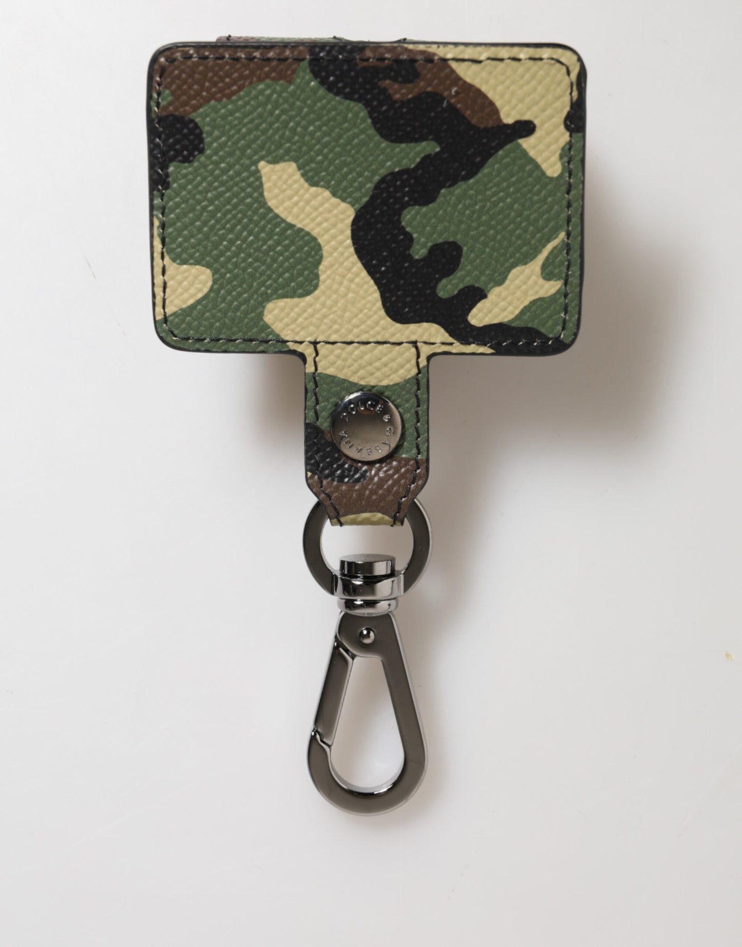 Multicolor Camouflage Leather Metal Accessory  Airpods Case