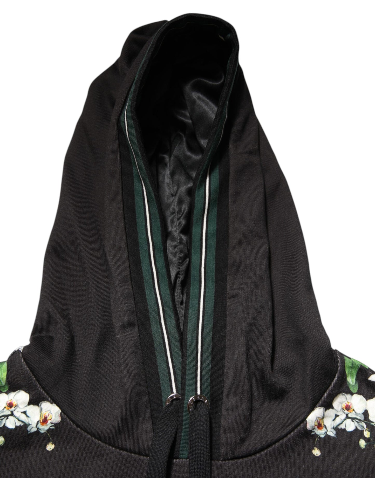 KING Black Orchid Floral Crown Logo Hoodie Sweater