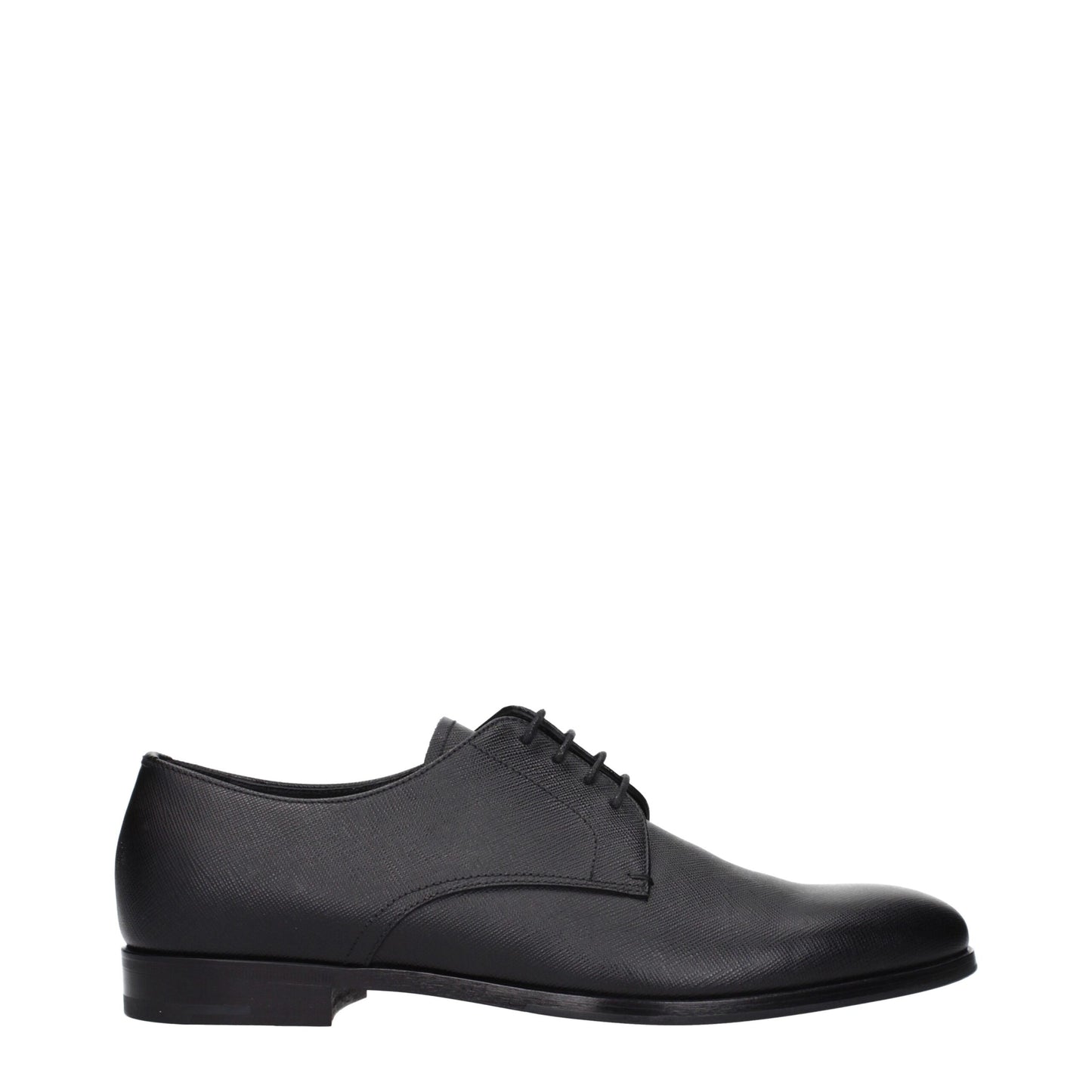 Black Leather Oxfords And Derbies