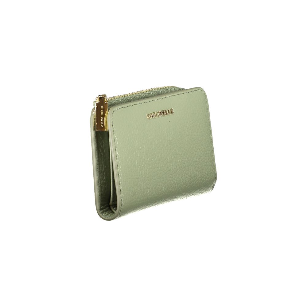 Green Leather Women Wallet