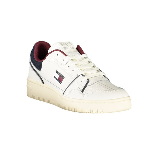 White Leather Men Sneaker