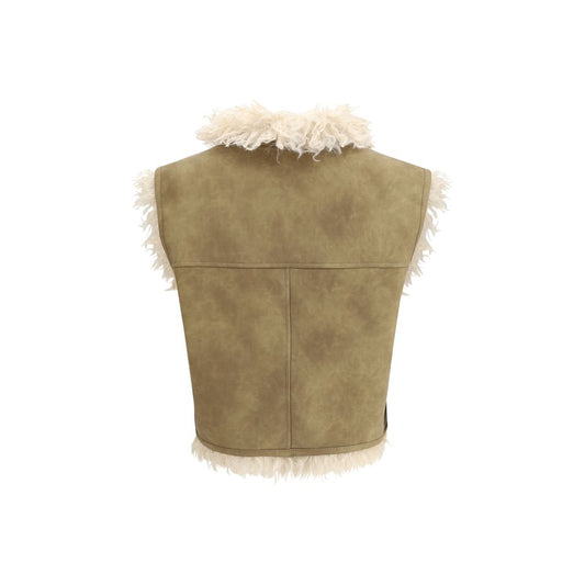 Shearling faux leather Clara Gilet