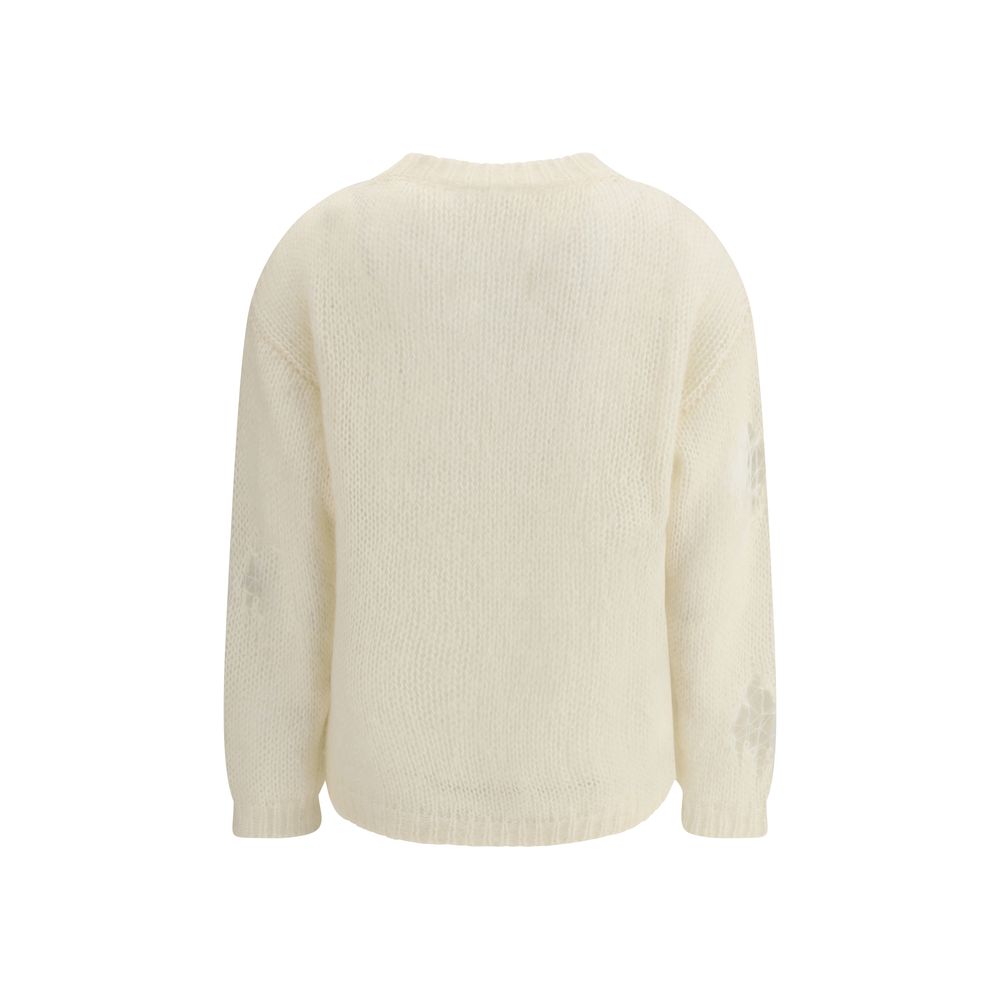 Cream Mohair Sweatshirt