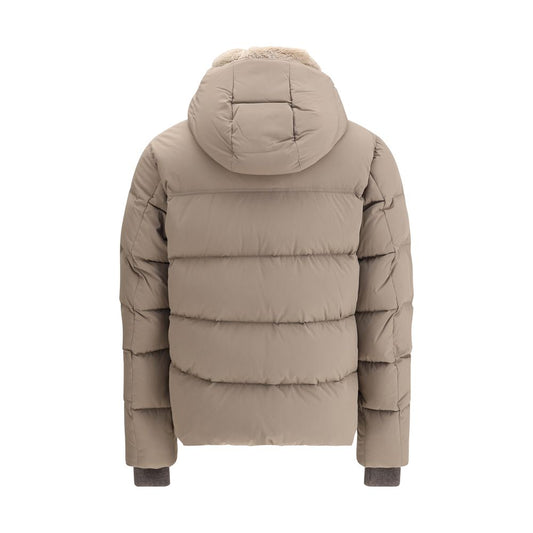 Beige Polyamide Parka