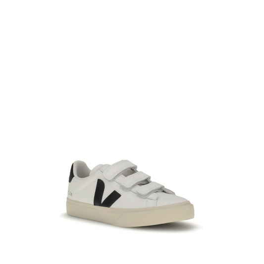 White Rubber Low Top Sneakers
