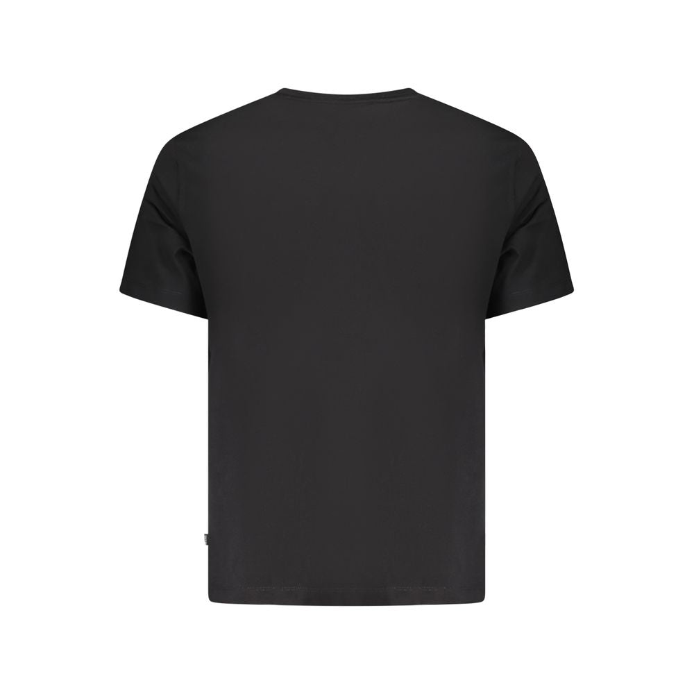 Black Cotton T-Shirt