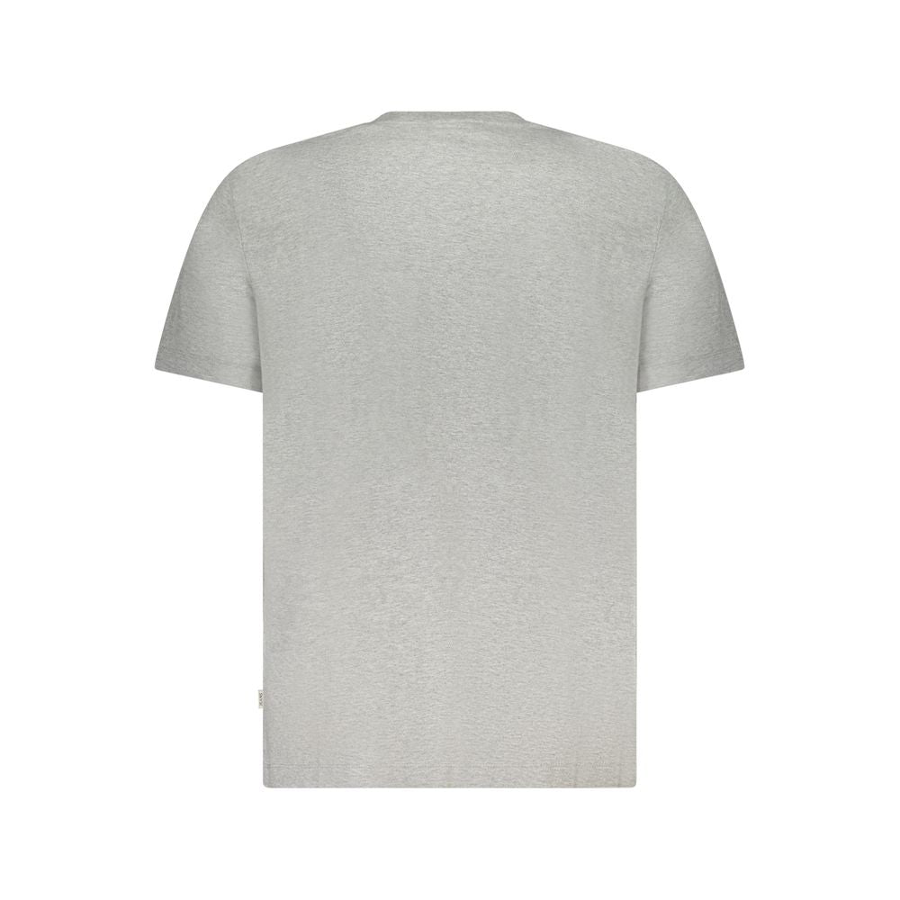 Gray Cotton T-Shirt