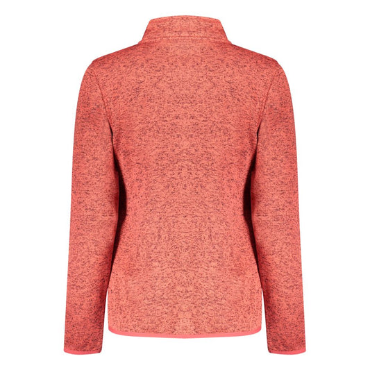 Pink Polyester Women Sweater